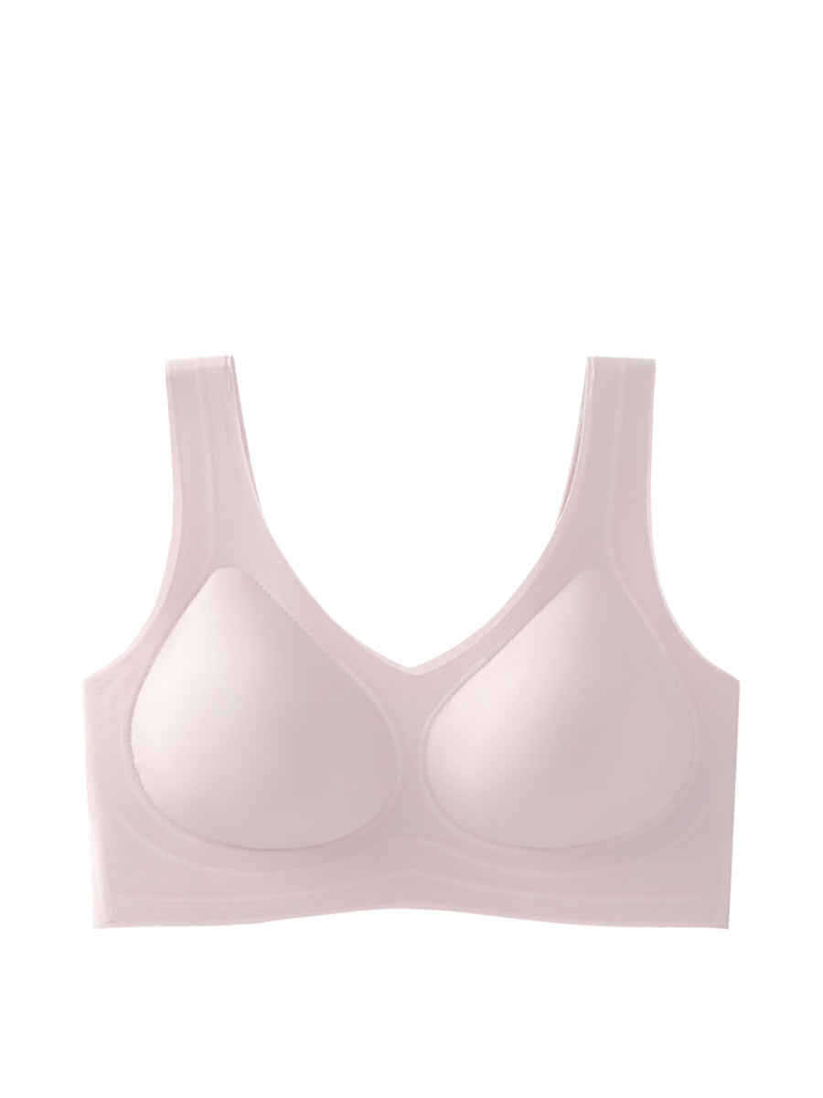 Γυναικείο σουτιέν Casual Seamless Solid Fixed Cup