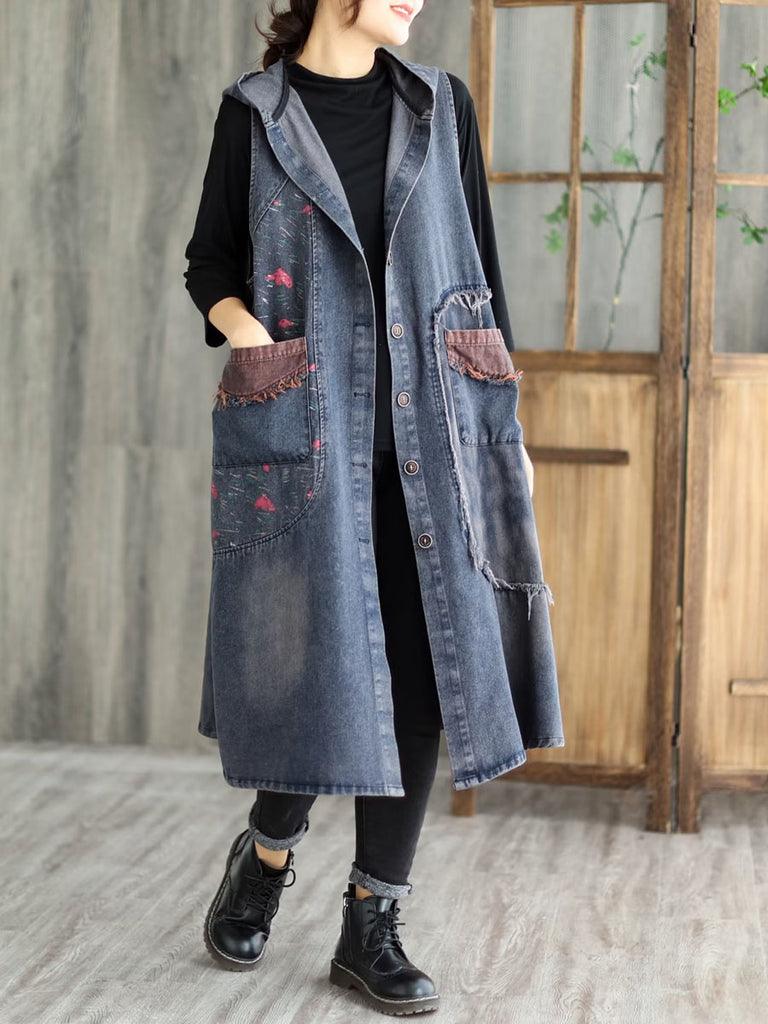 Shop Women's Casual Loose Vest, Vest Dresses, Vest Coats | Buykud ...