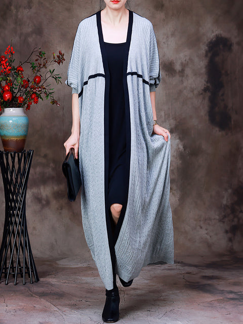 Autumn Women loose Long Sleeve Coat